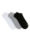 Mash - Kit/3 Meia Mash 0m0.02 Invísivel Cz05-Branco/Cinza/Preto - variação: Cz05-Branco/Cinza/Preto
