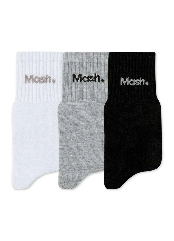 Mash - Kit/3 Meia Mash 202.05