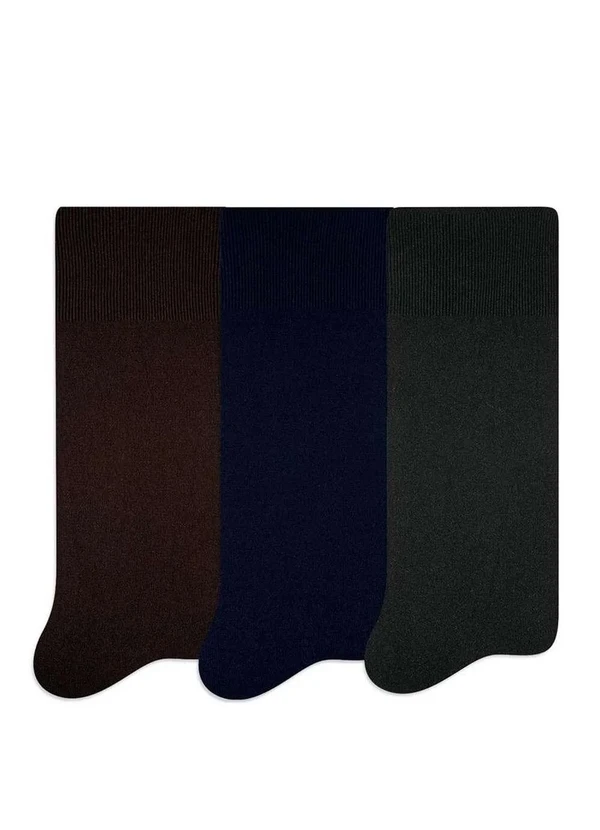 Selene - Kit/3 Meia Selene 3033-001 997-Cafe/Marinho/Preto 2