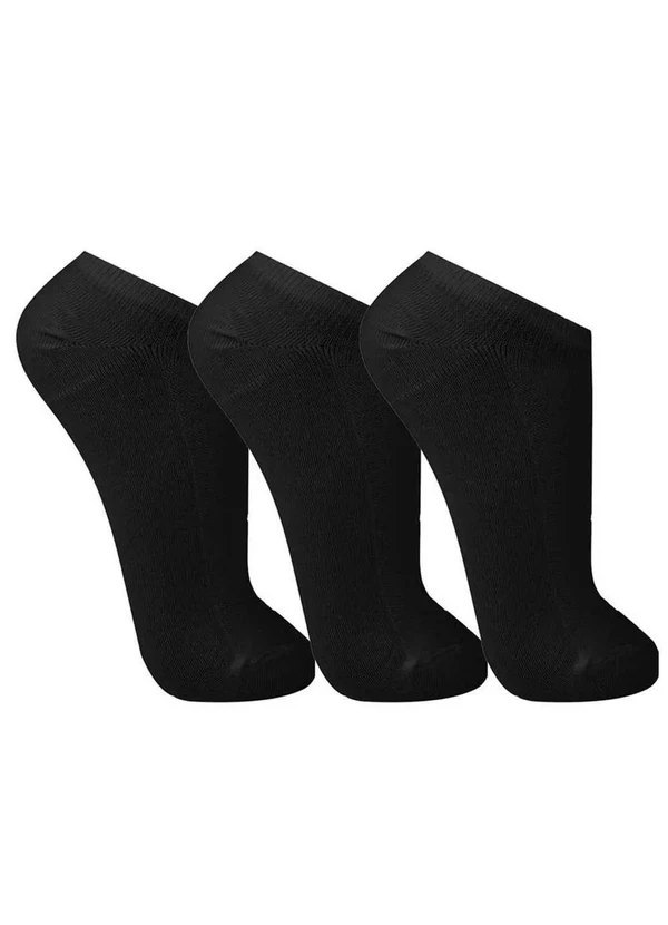 Trifil - Kit/3 Sapatilha Trifil 7064 008-Preto