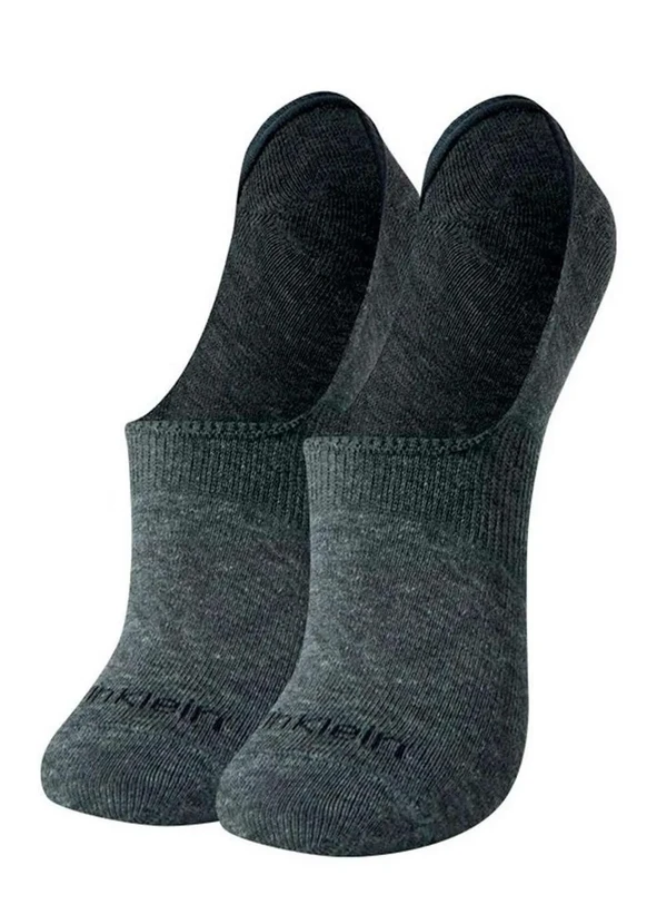 Calvin Klein - Kit 2 pares de Meias Invisível Calvin Klein C27.01