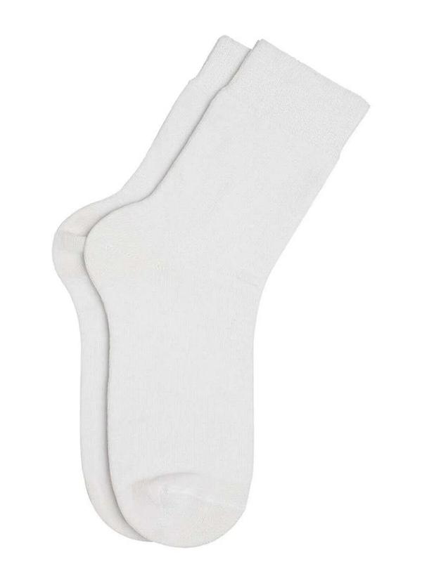 Lupo - Meia Casual Lupo 1575-001 1110-Branca