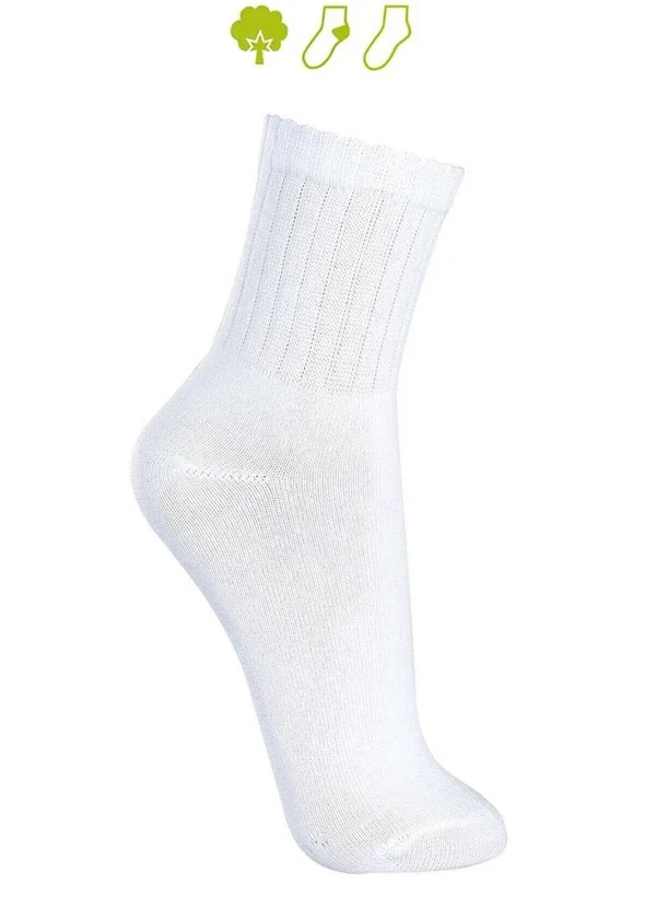 Lupo - Meia Esportiva Cano Médio Lupo 3290-009 111-Branco 1