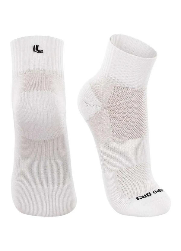 Lupo - Meia Esportiva Cano Médio Lupo 3360-002 1120-Branca