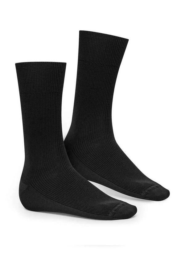 Selene - Meia Saúde Conforto Selene 6303-001 550-Preto