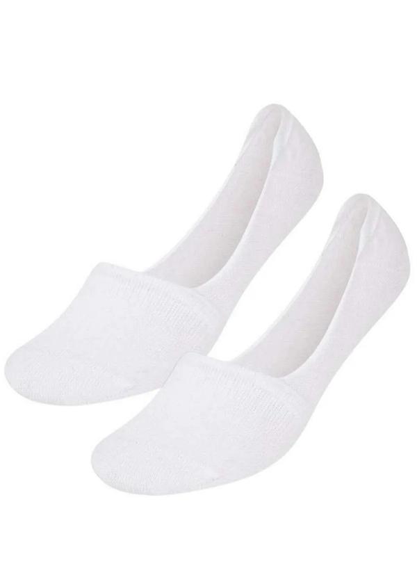 Selene - Sapatilha Invisível Selene 8760-001 500-Branco