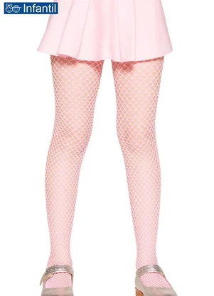 Lupo - Meia Calça Infantil Arrastão Lobinha 2513-002 - LUPO