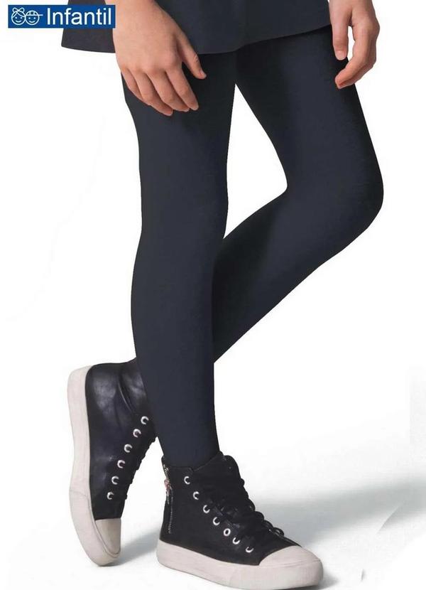 Selene - Meia Calça Infantil Fio 80 Opaca Selene 9555-001 550-Preta
