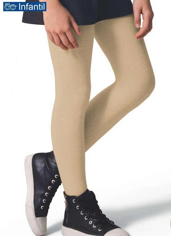 Selene - Meia Calça Infantil Fio 80 Opaca Selene 9555-001 786-Marfim
