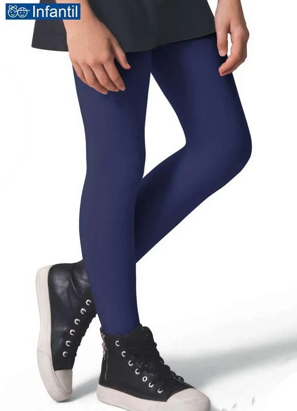 Selene - Meia Calça Infantil Fio 80 Opaca Selene 9555-001 825-Rosa-Claro