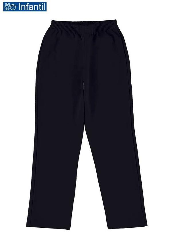 Malwee - Calça Infantil Menino Moletom Malwee 1000054202 00004-Preto