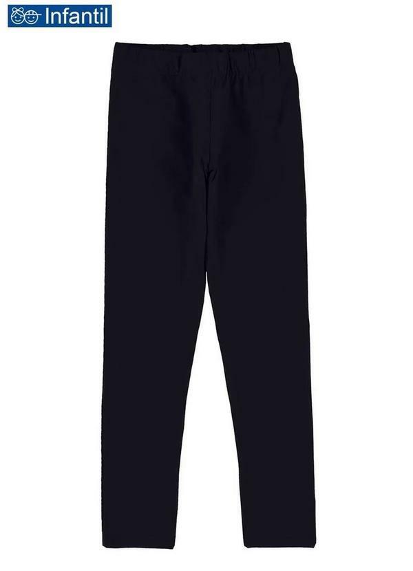 Malwee - Legging Infantil Menina Malwee 1000021352 00004-Preto