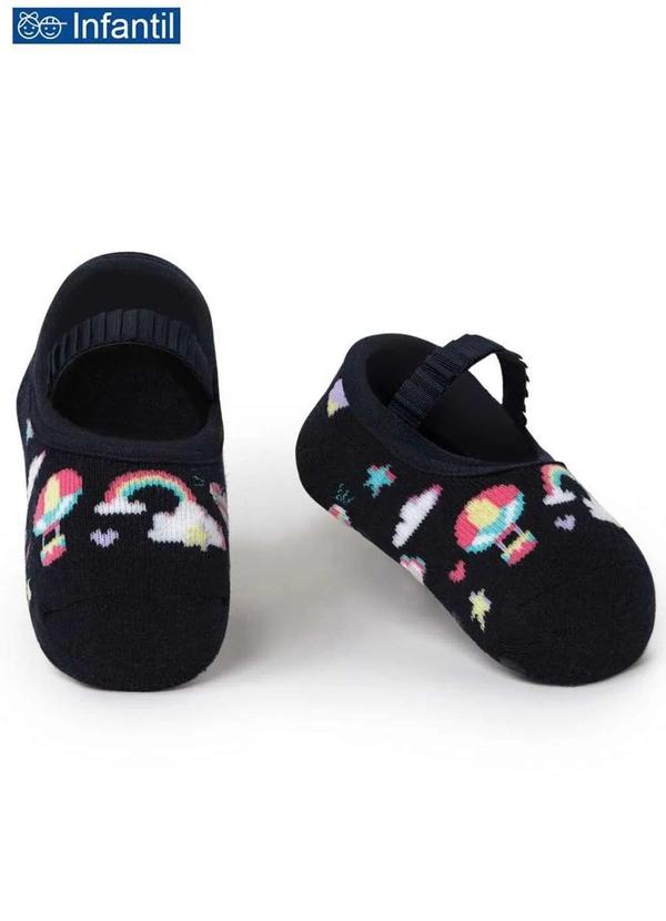 Puket - Meia Puket 7039 3034/390-Azul-Marinho