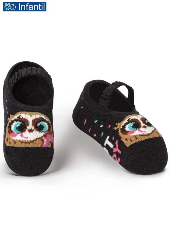 Puket - Meia Puket 7039 3064/199-Preto