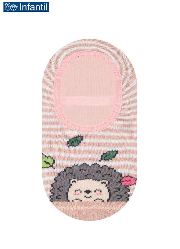 Selene - Sapatilha Infantil Antiderrapante Selene 2950-001 500-Rosa-Nude