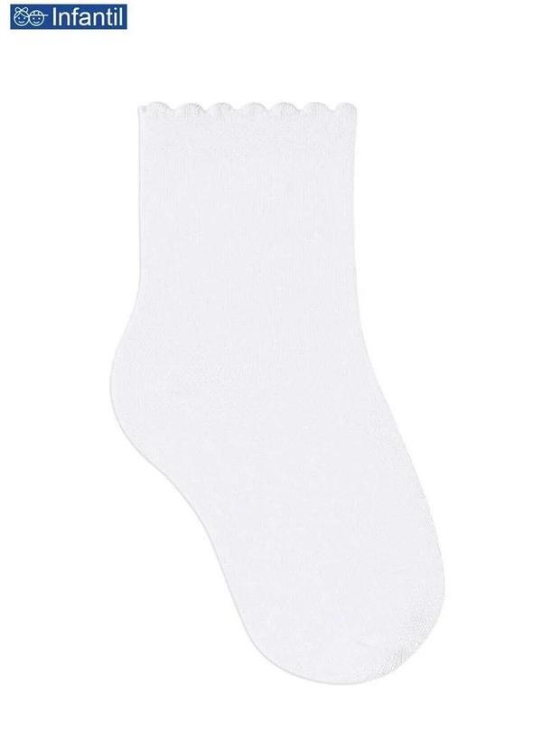 Selene - Meia Infantil Cano Médio Selene 2040-405 500-Branco