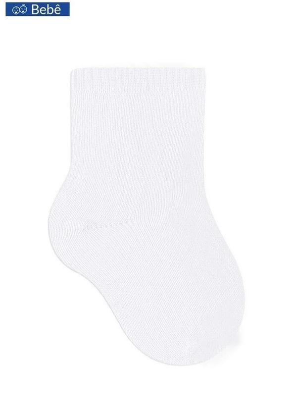 Selene - Meia Bebê Cano Curto Selene 1320-001 500-Branco