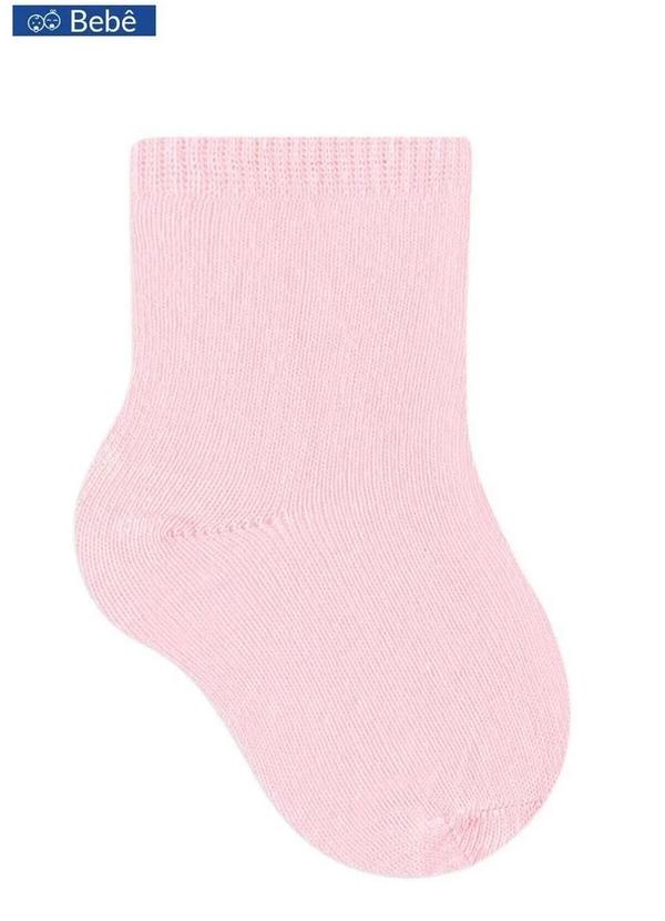 Selene - Meia Bebê Cano Curto Selene 1320-001 824-Rosa