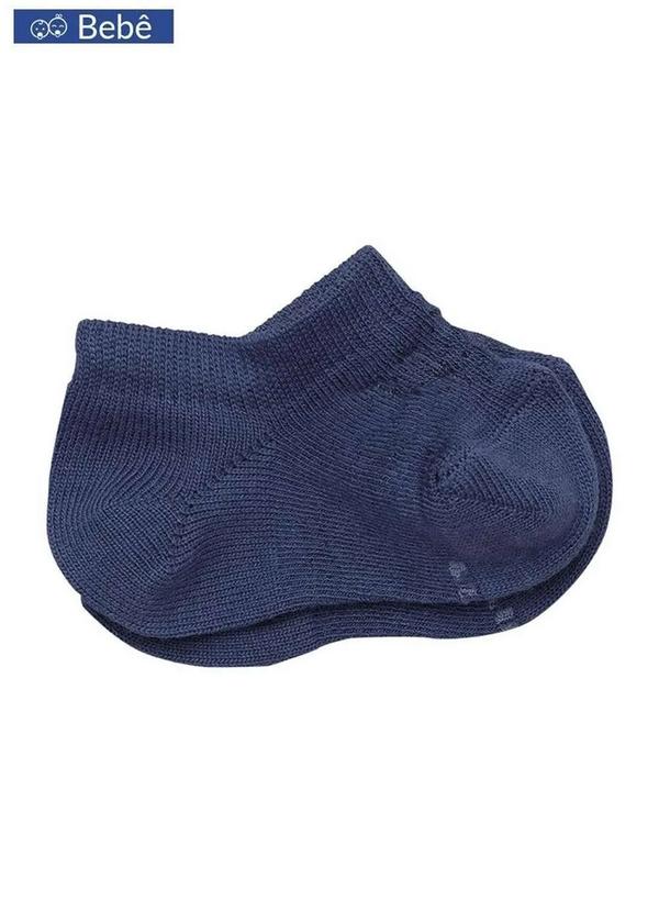 Lupo - Meia Bebê Invisível Lupo 2127-001 2660-Azul