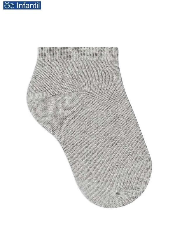 Selene - Meia Infantil Cano Curto Selene 2070-273 583-Cinza-Mescla