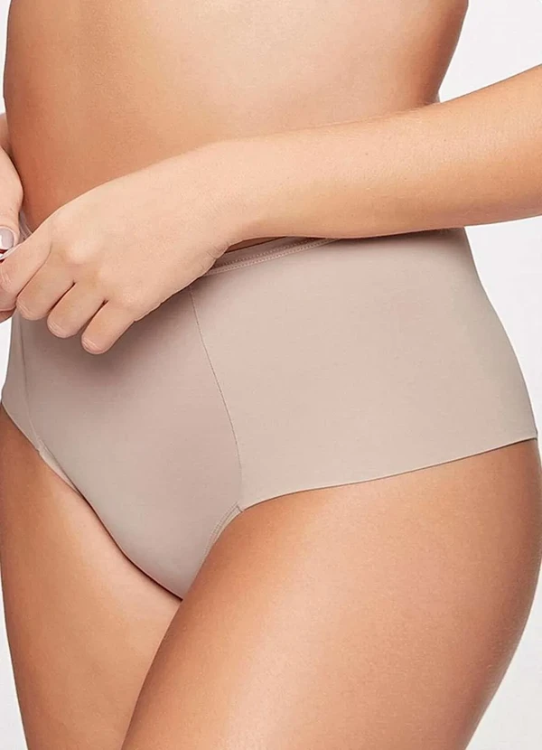 Triumph - Calcinha Alta Blissy Maxi Triumph 24965 48-Mink 2