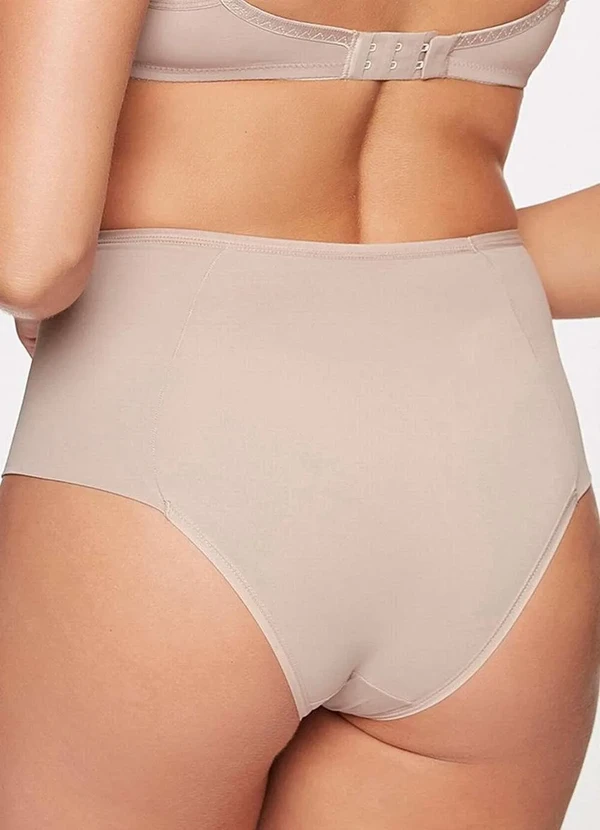 Triumph - Calcinha Alta Blissy Maxi Triumph 24965 48-Mink 3