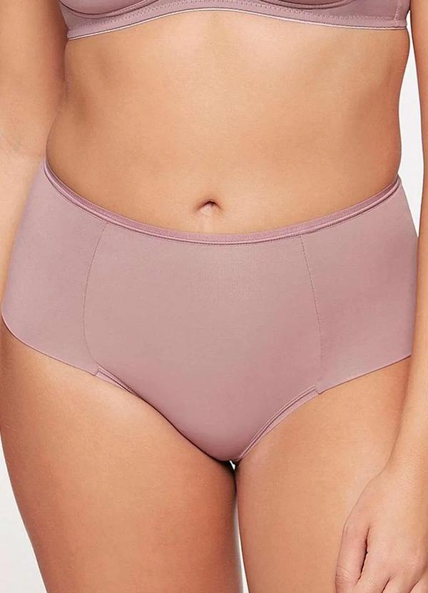 Triumph - Calcinha Alta Blissy Maxi Triumph 24965 77-Praline