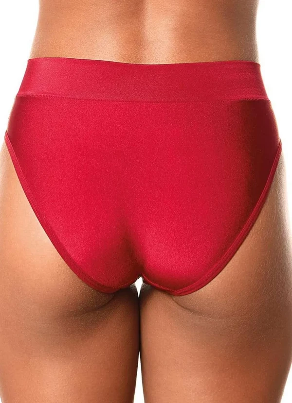 Demillus - Calcinha Alta Cítara Demillus 26065 06-Carmim 2