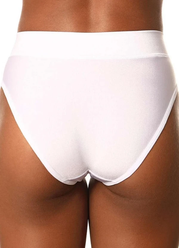 Demillus - Calcinha Alta Cítara Demillus 26065 20-Branca 2