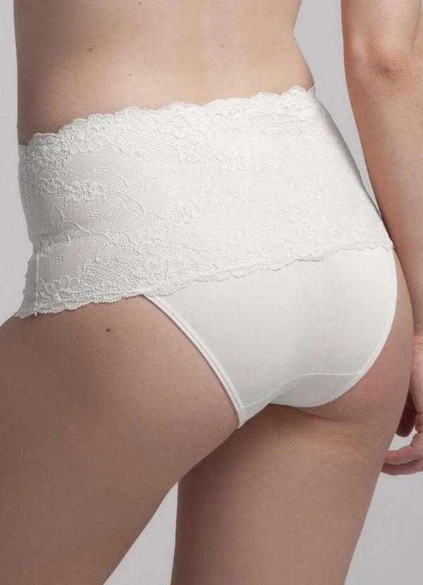 Darling - Calcinha Alta Darling 314.96 Bra-Branco