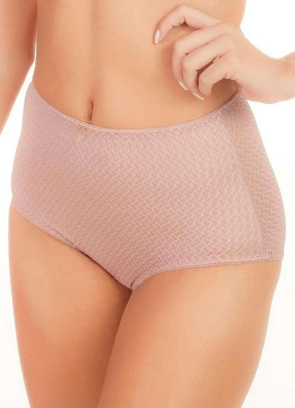 Duloren - Calcinha Alta Duloren 129520 27-Castanho