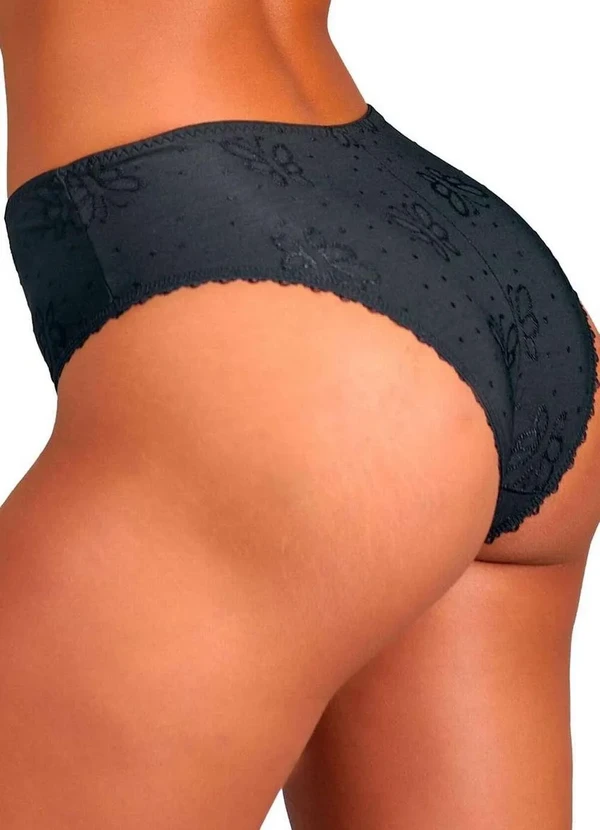 Duloren - Calcinha Alta Duloren 129547 11-Preto 2