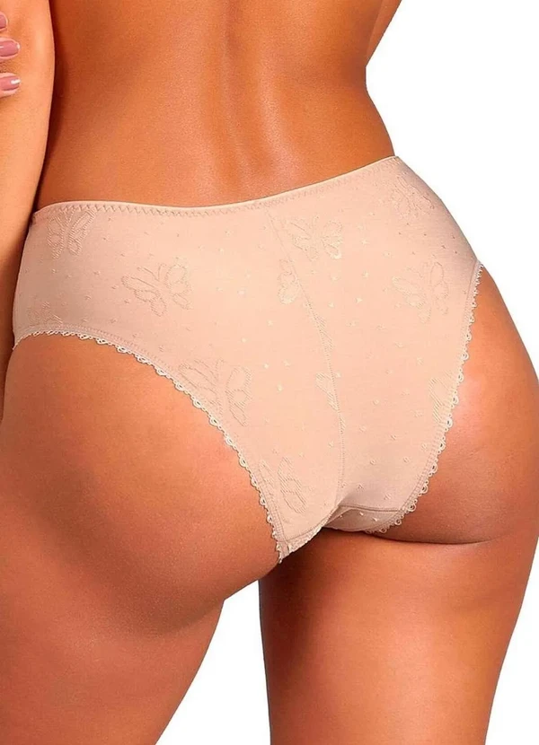 Duloren - Calcinha Alta Duloren 129547 41-Beige-Fonce 2