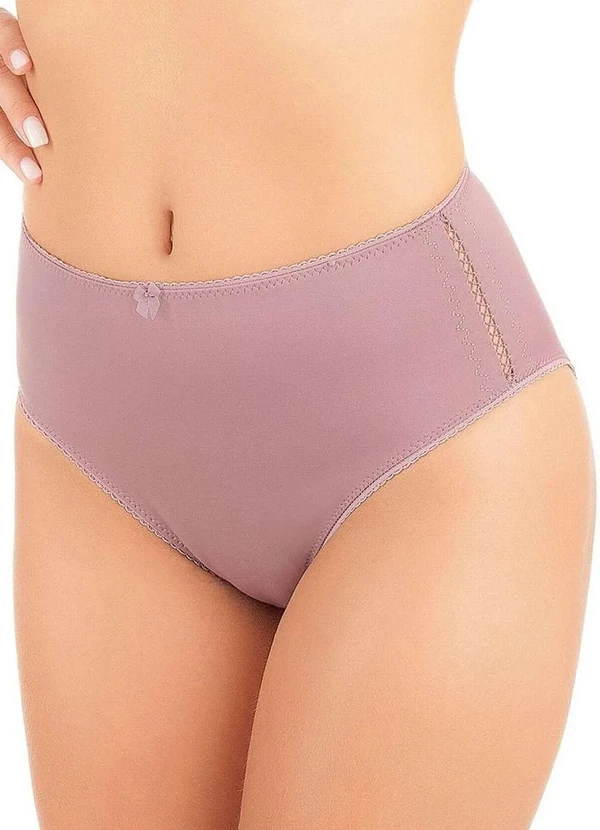 Duloren - Calcinha Alta Duloren 129569 77-Beringela 2