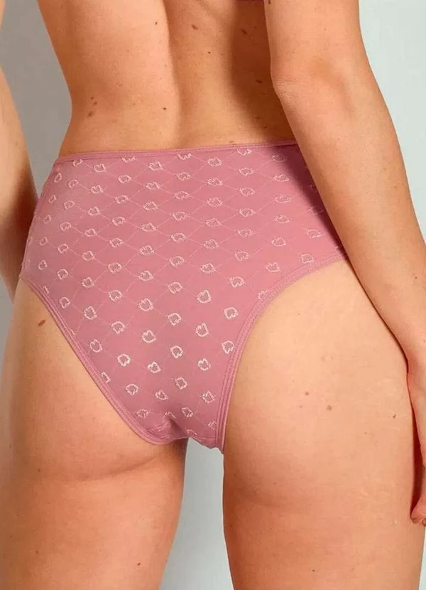 Duloren - Calcinha Alta Duloren 129733 33-Rose-Passé 2