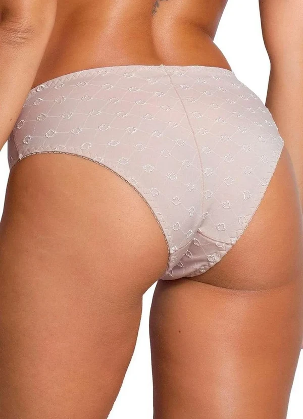 Duloren - Calcinha Alta Duloren 129733 41-Beige-Fonce 2