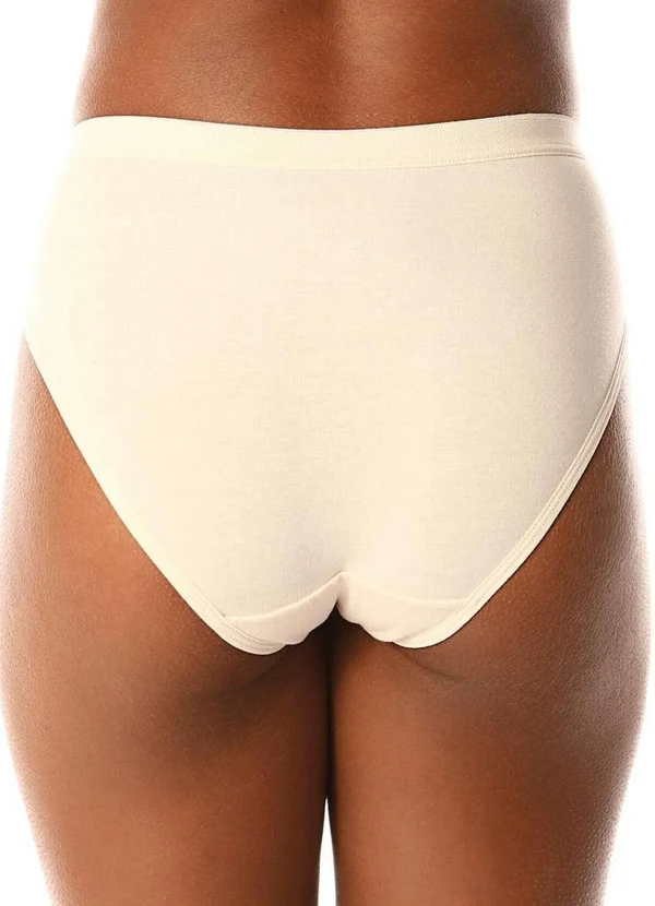 Demillus - Calcinha Alta Lithos Demillus 26014/56014 14-Perola 2