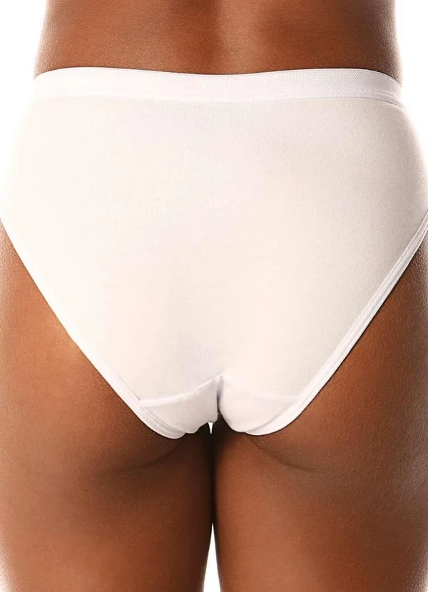 Demillus - Calcinha Alta Lithos Demillus 26014/56014 20-Branca 2