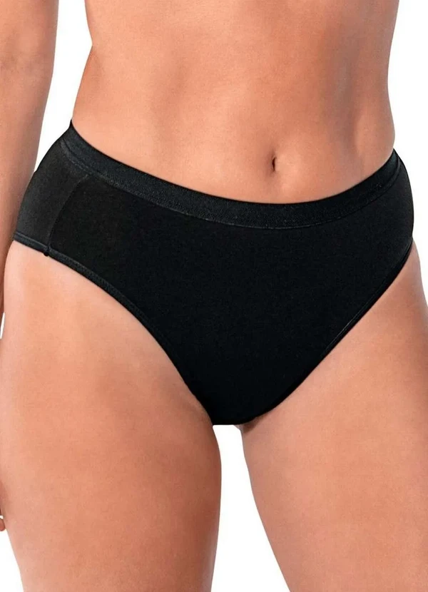 Demillus - Calcinha Alta Lithos Demillus 26014/56014 27-Preto 2