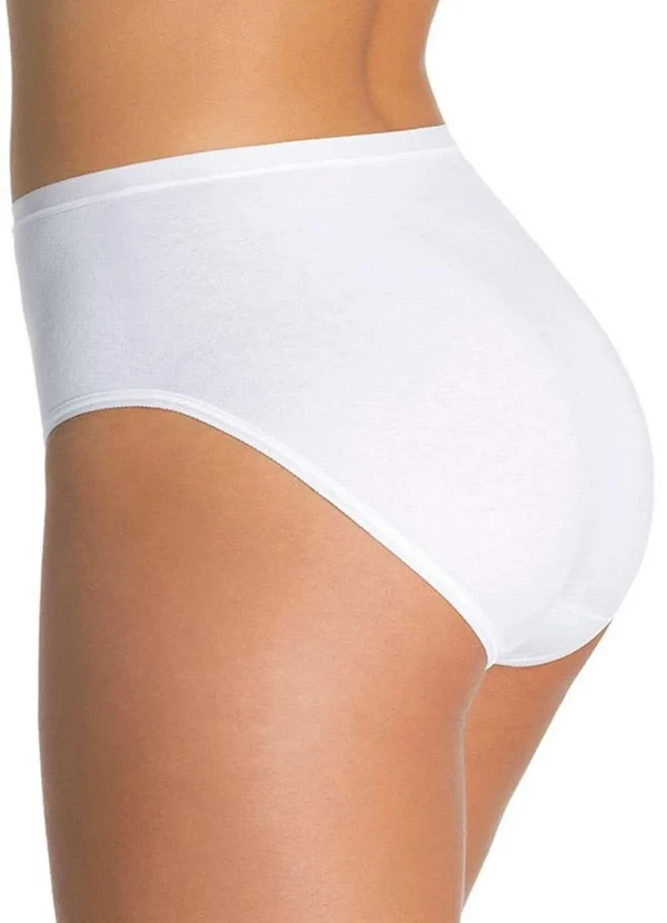 Lupo - Calcinha Alta Loba 40351-001 Plus Size 1110-Branco 2