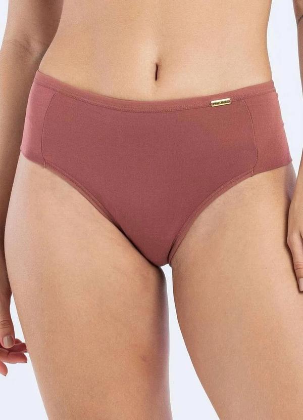 Love Secret - Calcinha Alta Love Secret 86504 719-Bronze