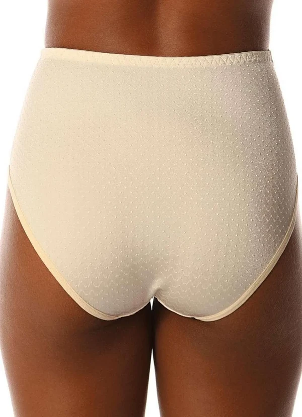 Demillus - Calcinha Alta Nova Bibelô Demillus 57487 14-Perola 2