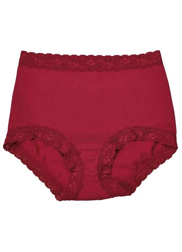 Demillus - Calcinha Alta Safira Demillus 57330 06-Carmim 2