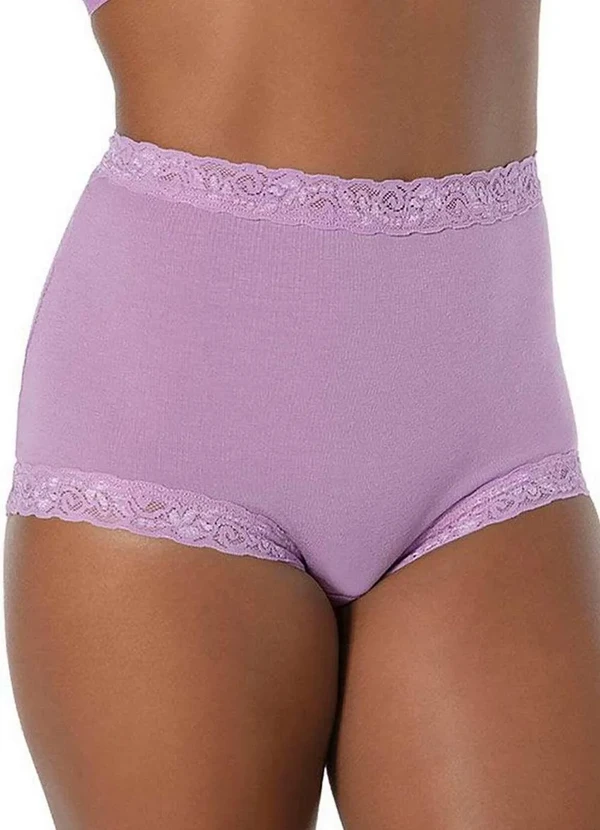 Demillus - Calcinha Alta Secret Demillus 57001 88-Orquidea