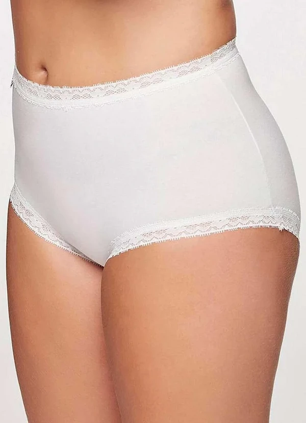 Triumph - Calcinha Alta Star Max Triumph 24649 220-Branco 2