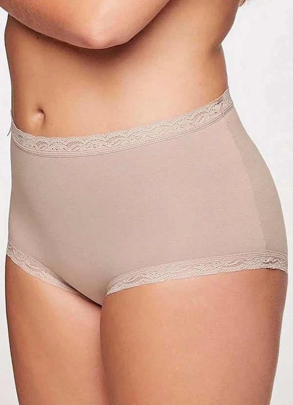 Triumph - Calcinha Alta Star Max Triumph 24649 48-Mink 2