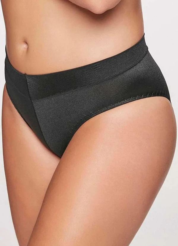 Triumph - Calcinha Alta Stepy Midi Triumph 24657 217-Preto 3