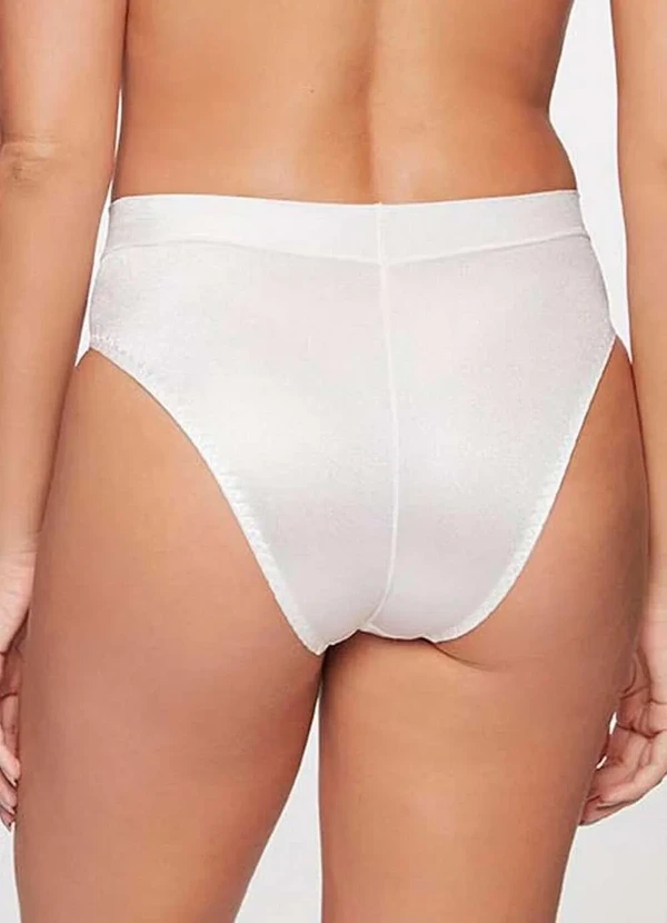 Triumph - Calcinha Alta Stepy Midi Triumph 24657 220-Branco 2