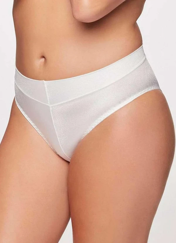 Triumph - Calcinha Alta Stepy Midi Triumph 24657 220-Branco 3