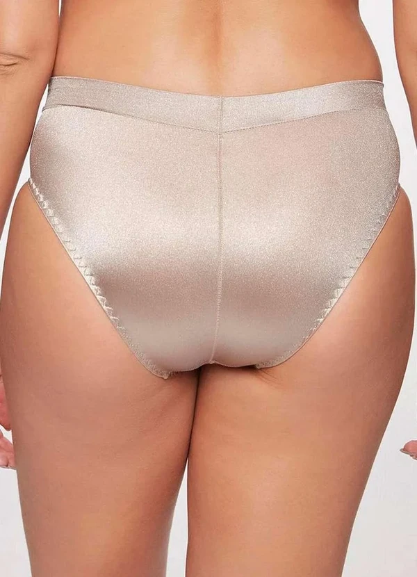 Triumph - Calcinha Alta Stepy Midi Triumph 24657 48-Mink 2